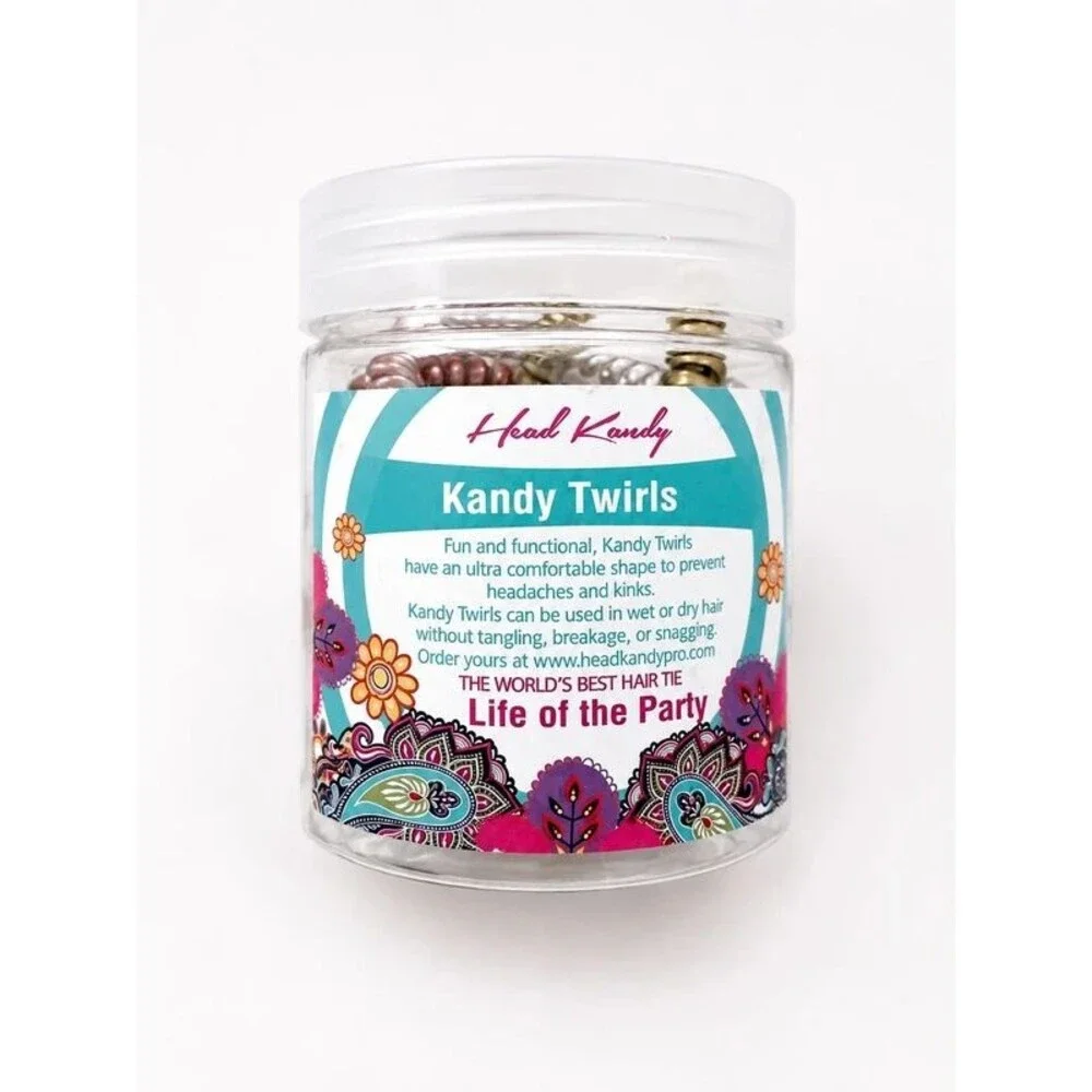 Head Kandy Hair Tie Bundle – Kandy Ties + Kandy Twirls Set New
